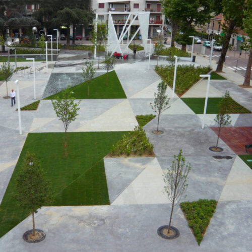 Openbaar plein Italie